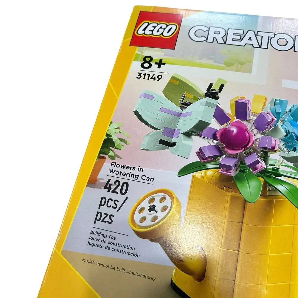 LEGO Creator Flowers In Watering Can 3 in 1 NIB Building Toy 31149 Birds Fun - Picture 3 of 8